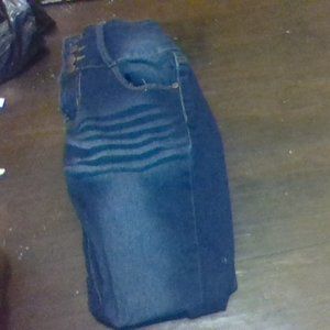 cute blue jeans with stripe for kids age 14